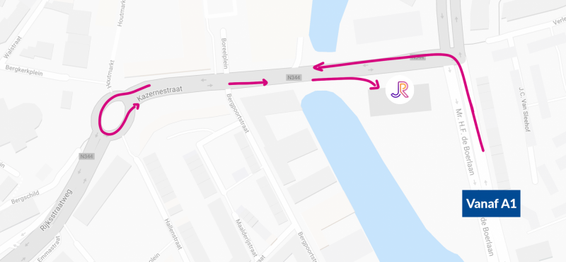 Routebeschrijving JPR Advocaten Deventer | JPR Advocaten